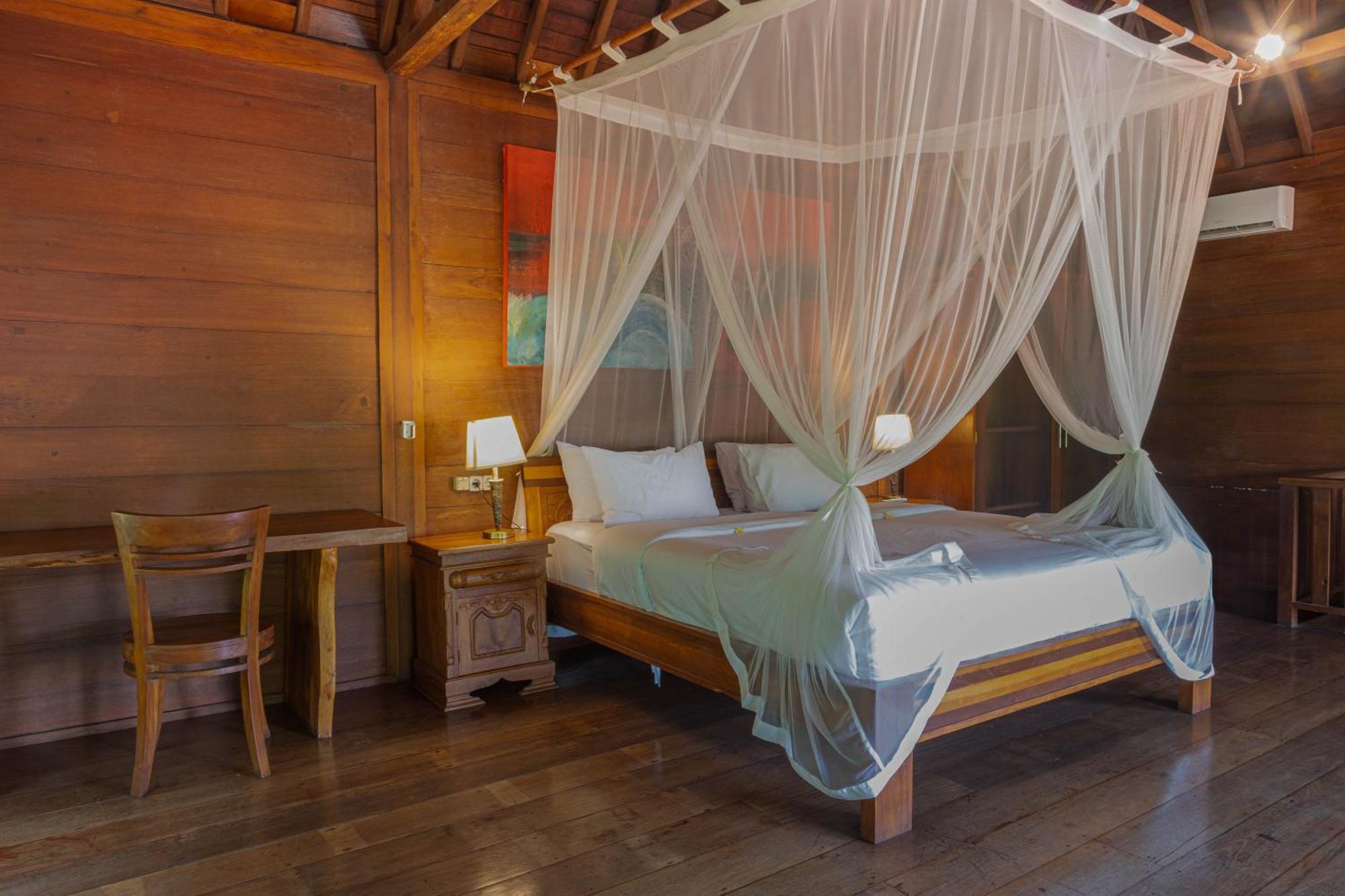 Sari Bamboo Villas Ubud Exterior foto
