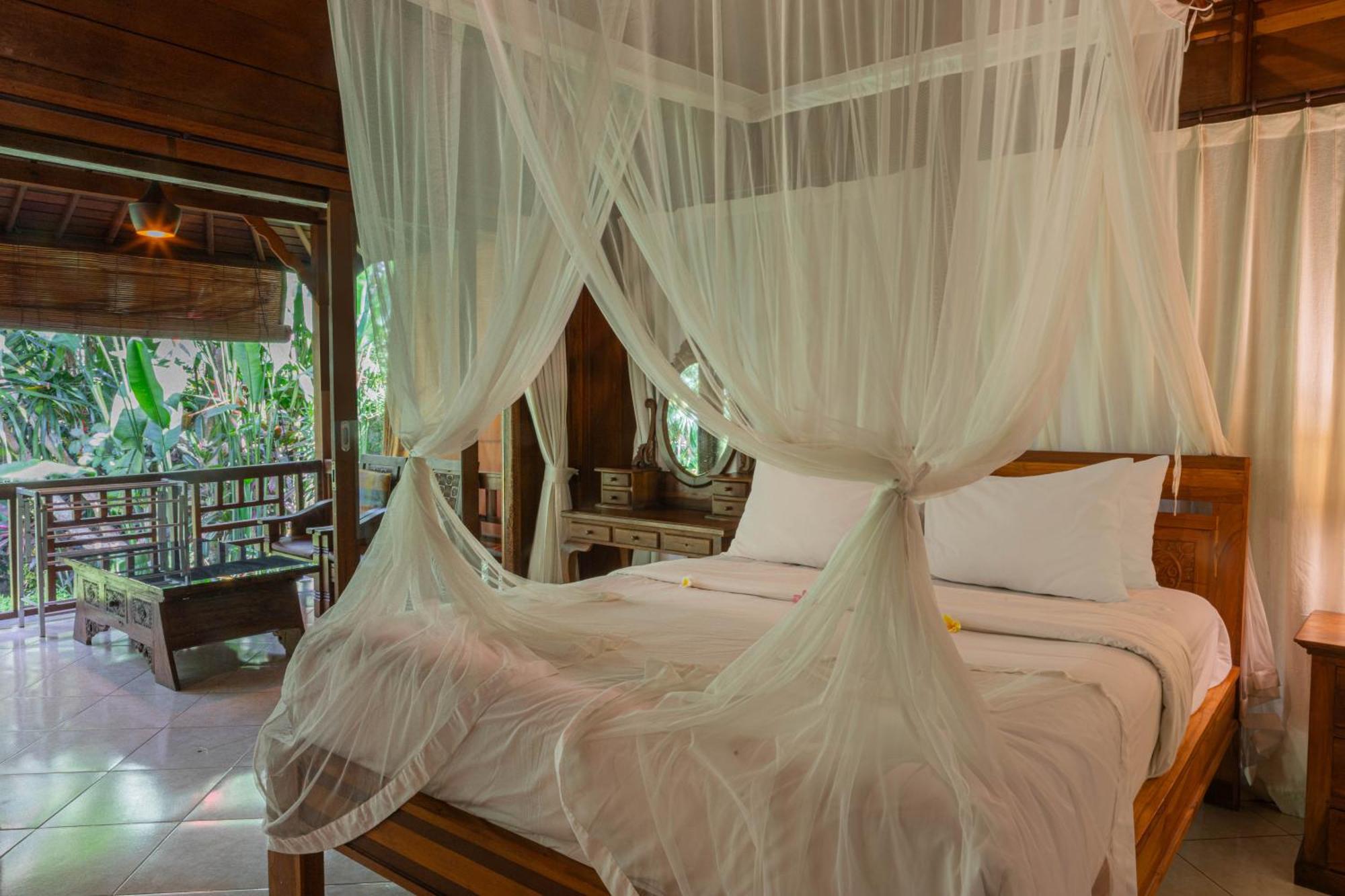 Sari Bamboo Villas Ubud Exterior foto