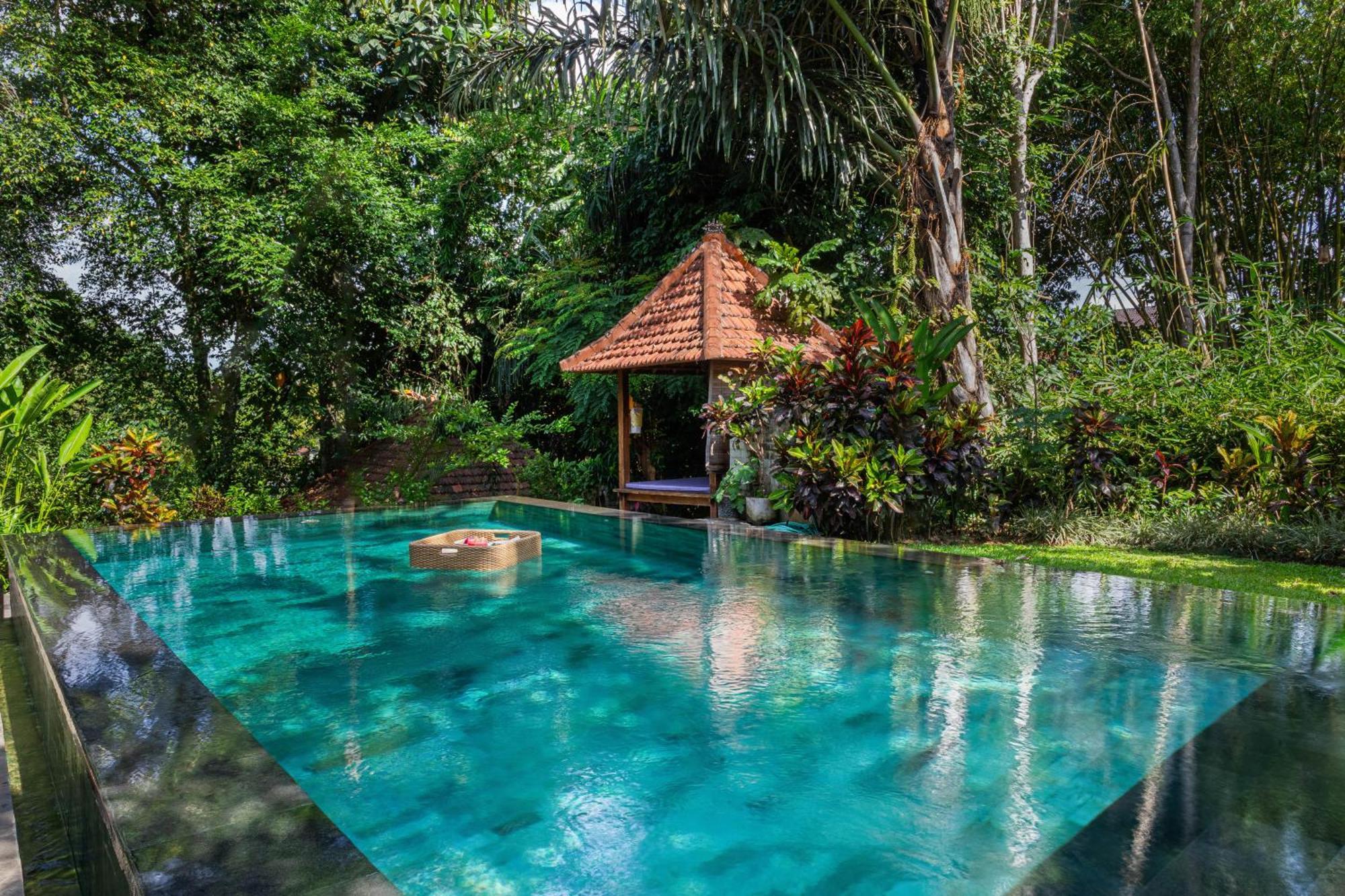 Sari Bamboo Villas Ubud Exterior foto