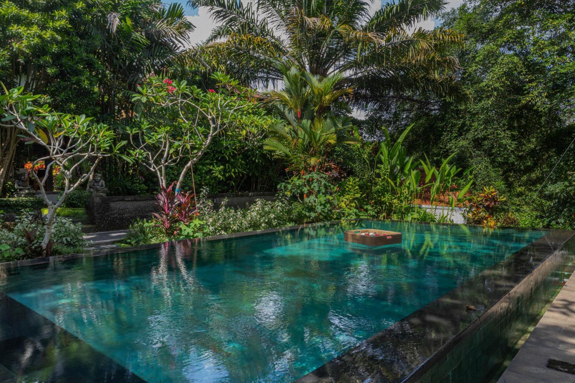 Sari Bamboo Villas Ubud Exterior foto