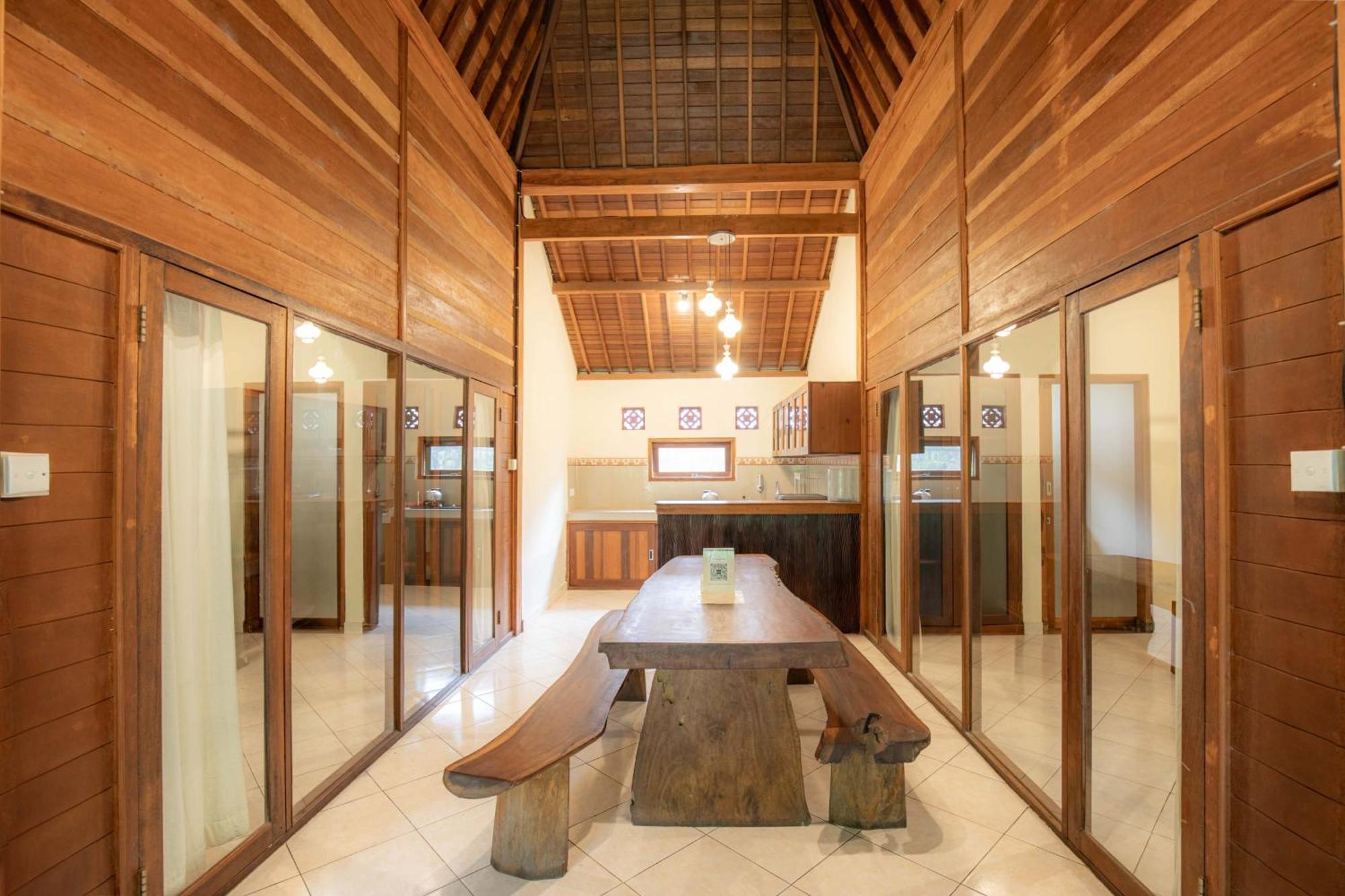 Sari Bamboo Villas Ubud Quarto foto