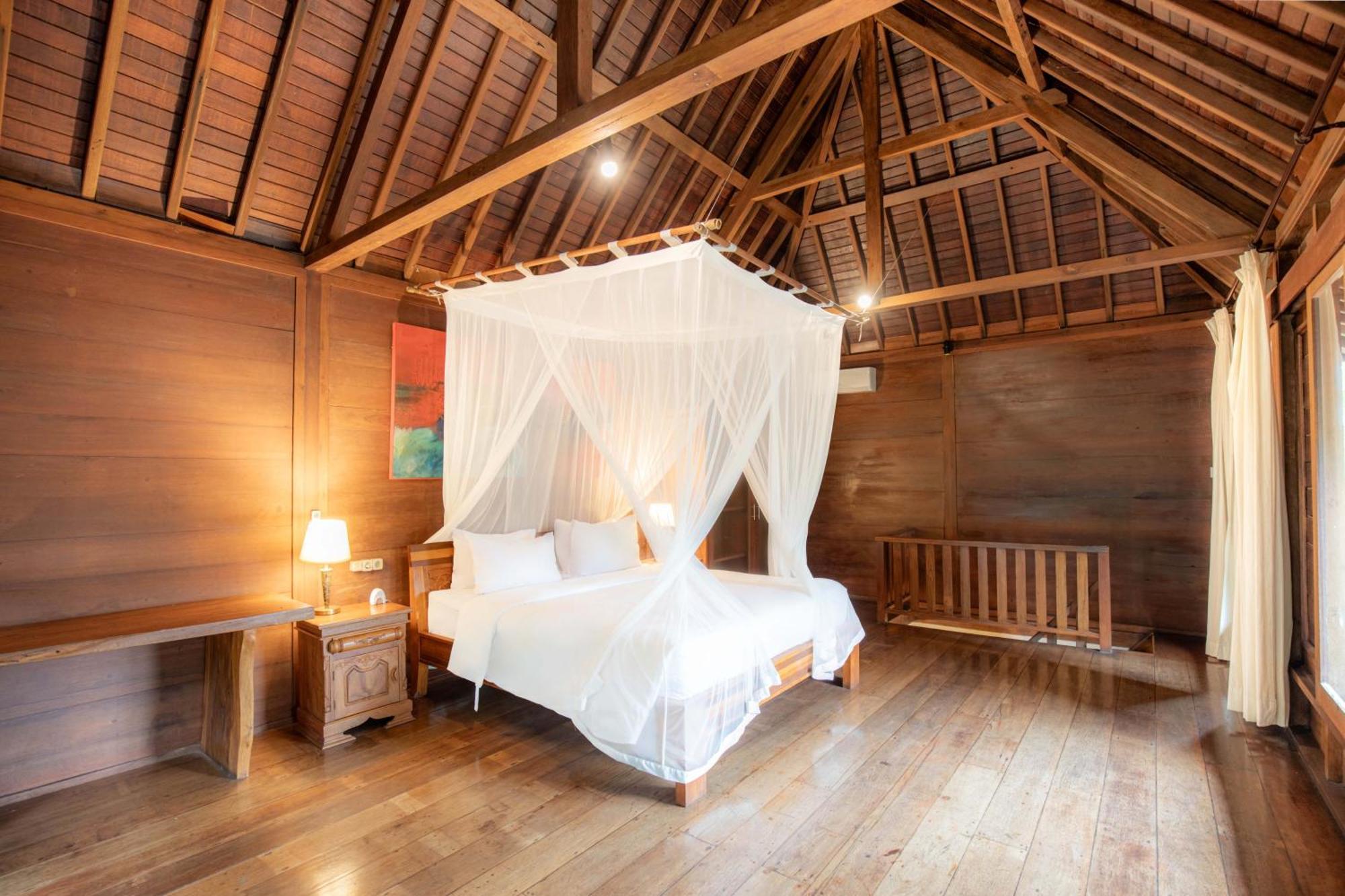 Sari Bamboo Villas Ubud Quarto foto