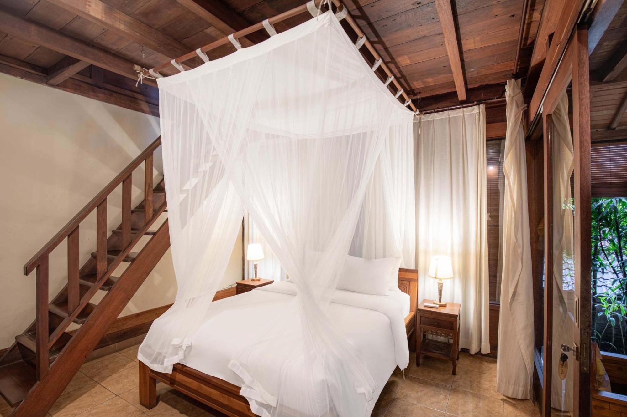 Sari Bamboo Villas Ubud Quarto foto