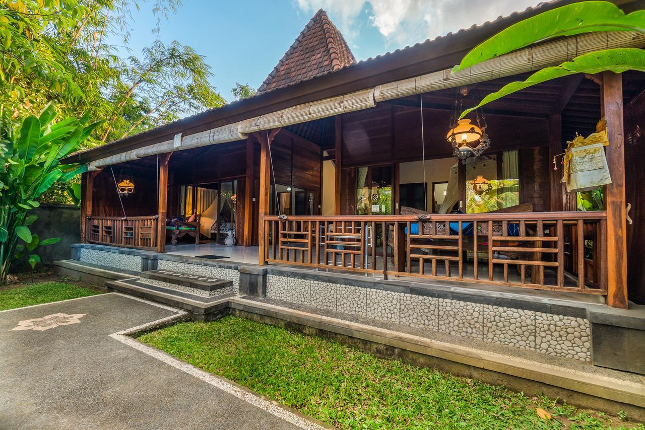 Sari Bamboo Villas Ubud Exterior foto
